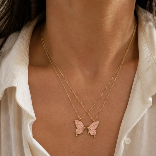 Collier Pendentif Papillon